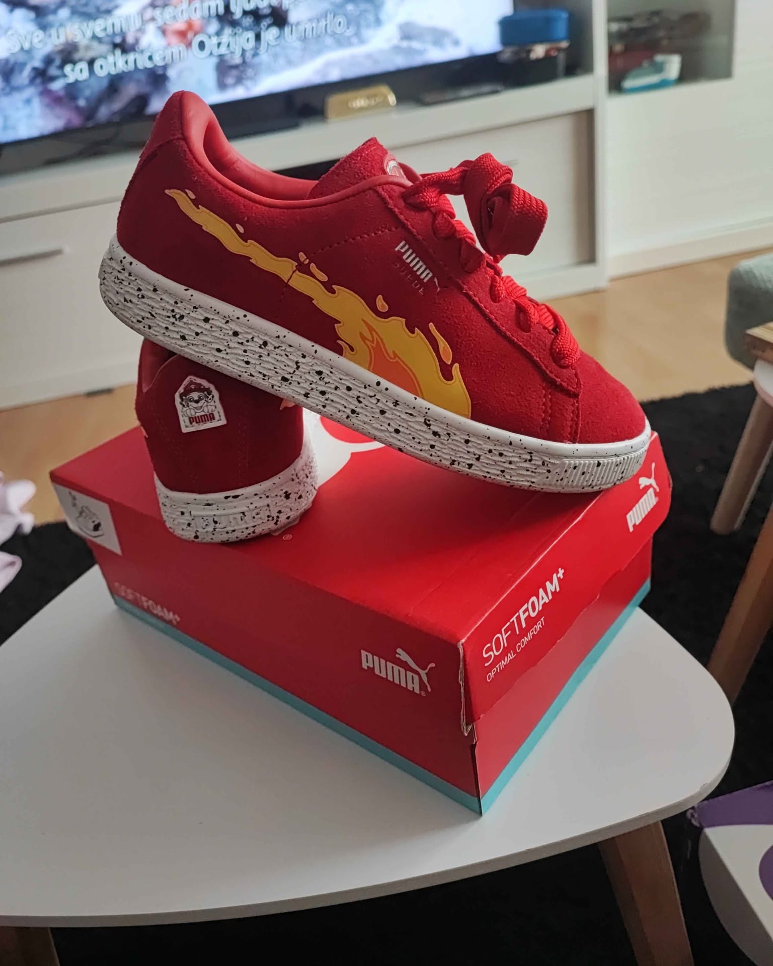 Marina Skrbin Facebook ad: Puma Kinder Schuhe Gr.35