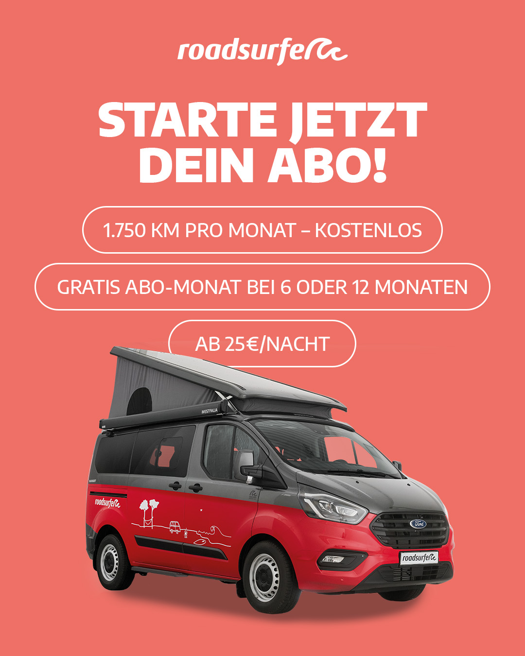 roadsurfer Facebook ad