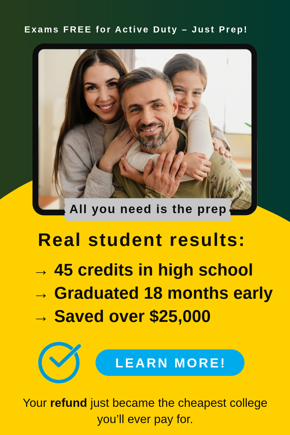 Online Education Programs Facebook ad from Mar 18, 2026