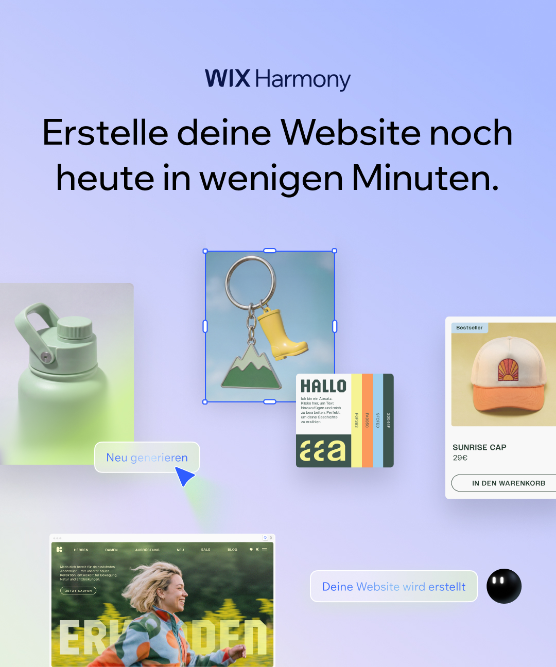 Wix Facebook ad