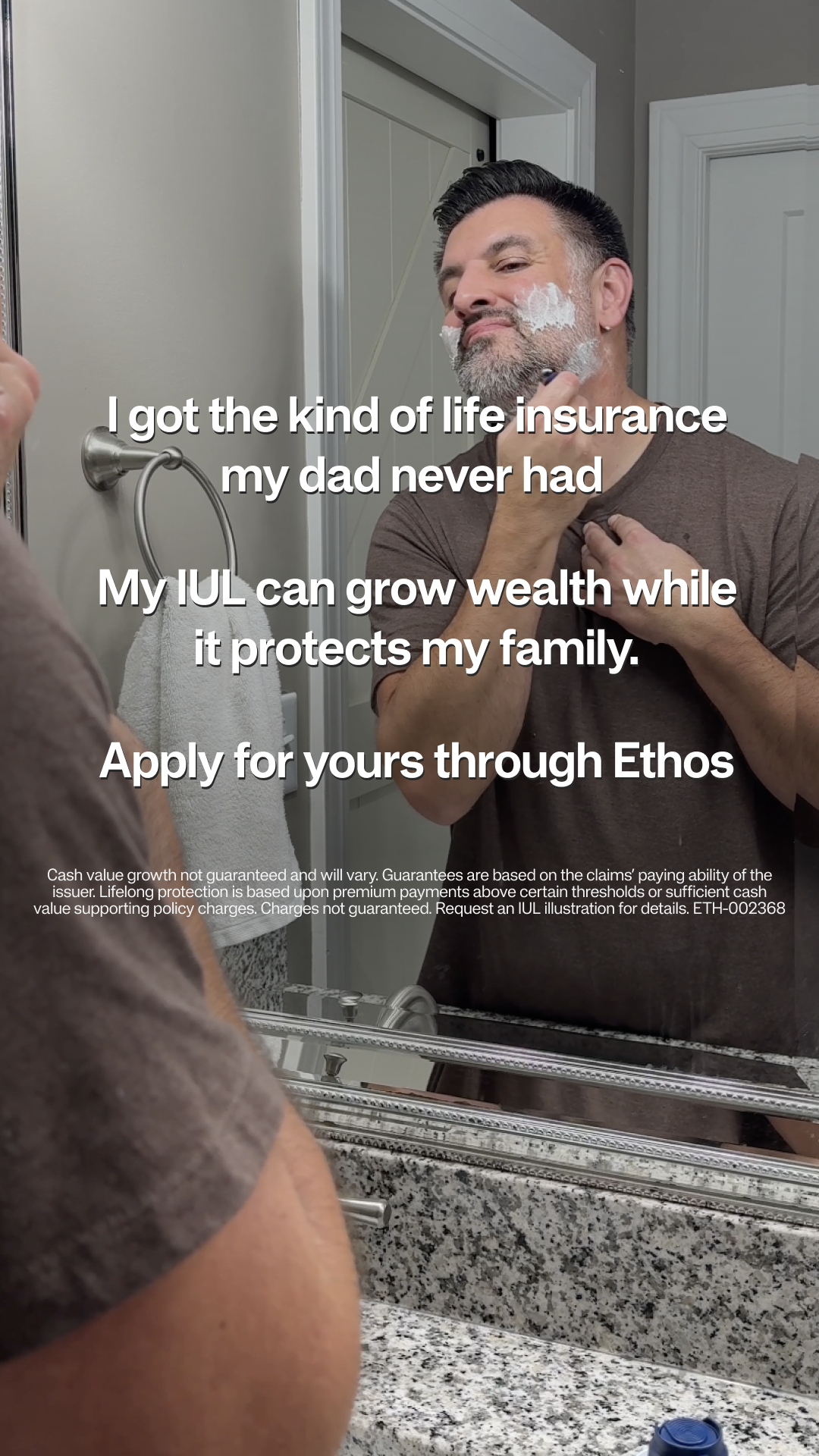 Ethos Facebook ad