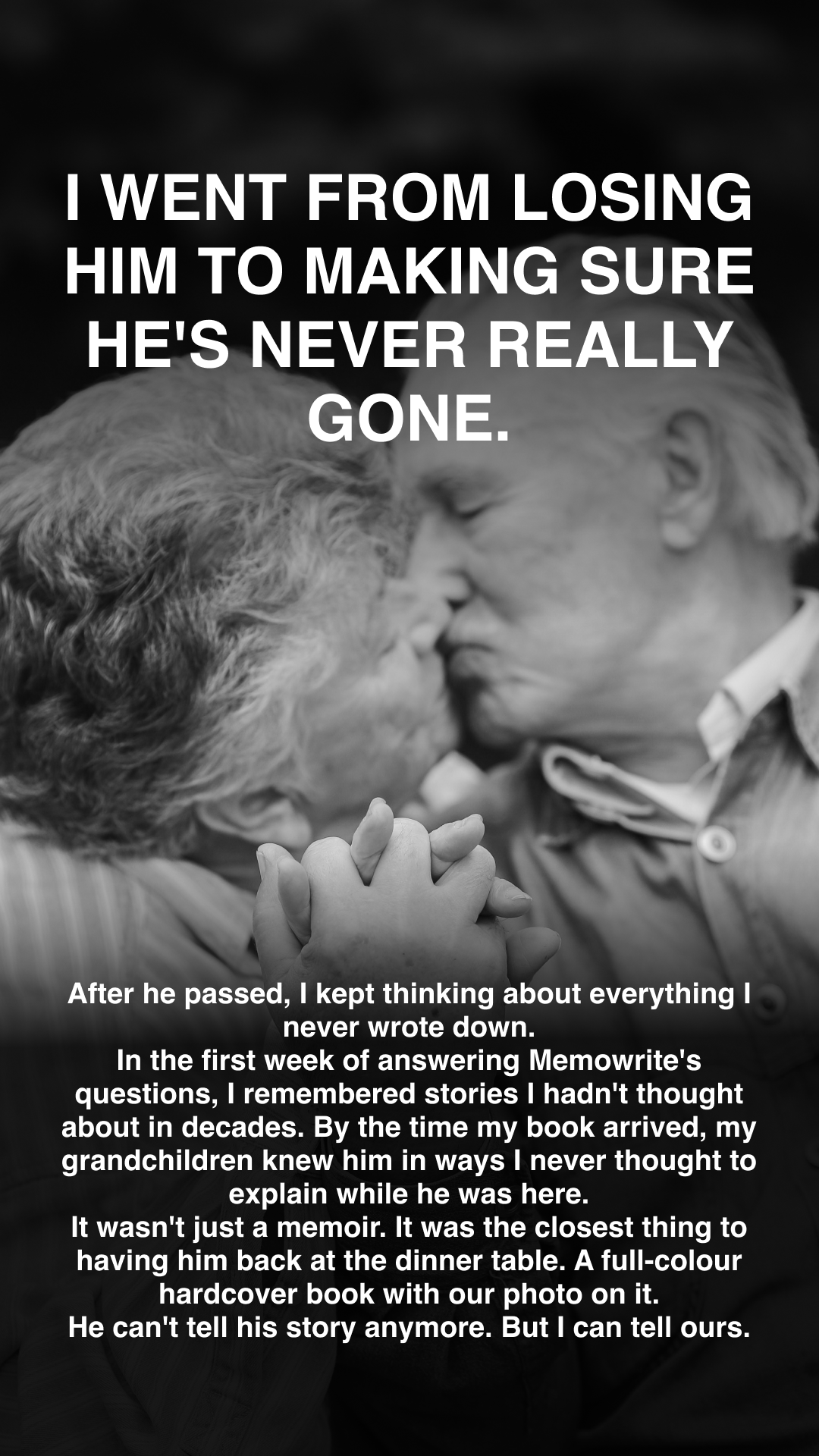 Memowrite Facebook ad