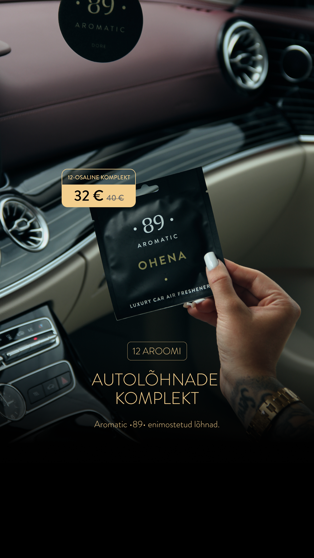 Aromatic89 Facebook ad