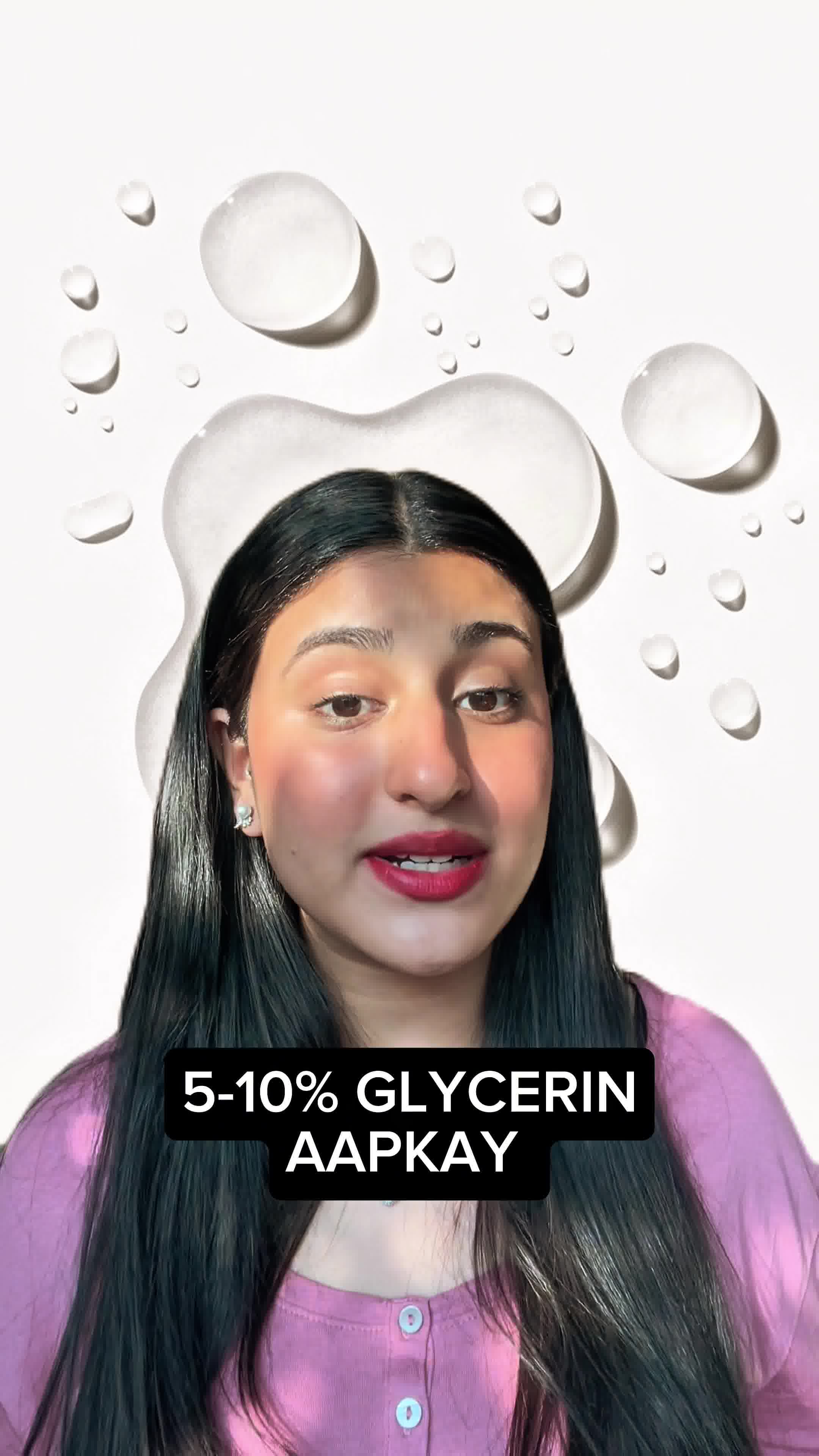 Jenpharm Life Sciences Facebook ad: GLYCERIN = GLOW