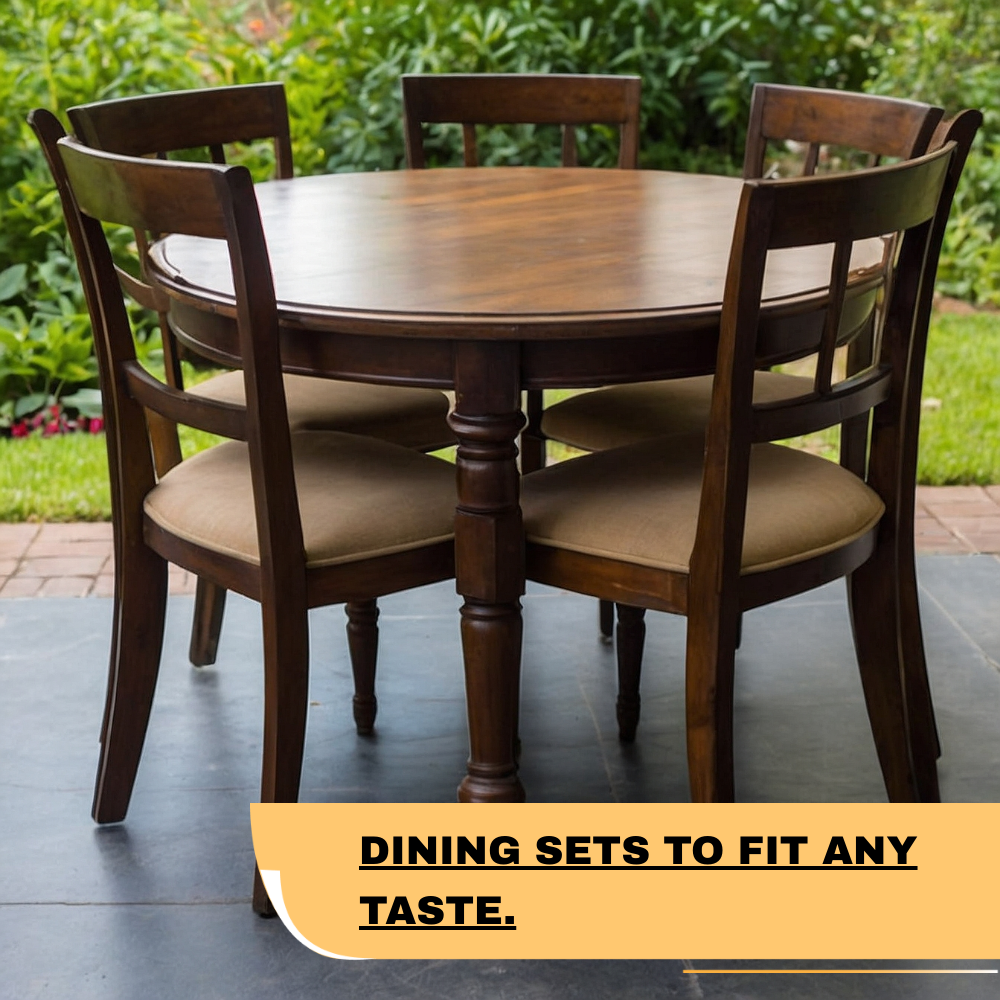 ExploreAnswers Prime Facebook ad: Get To Know Dining Sets That Blend Style And Savings.