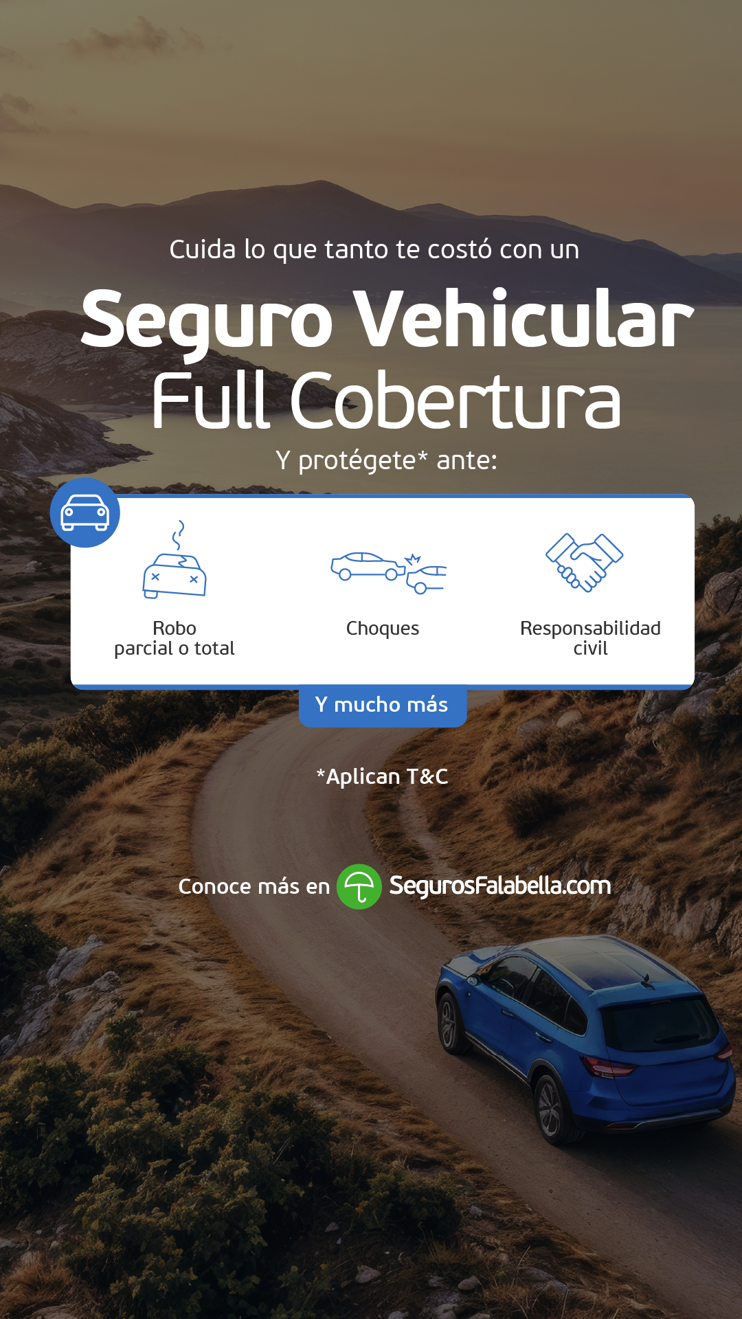 Corredores de Seguros Falabella Facebook ad from Mar 15, 2026