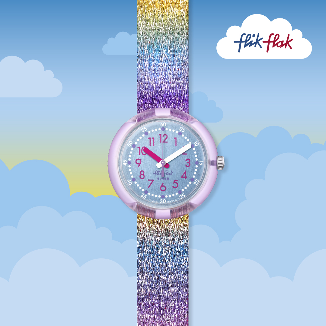 Flik Flak Facebook ad: Bestselling Kids' Watches!