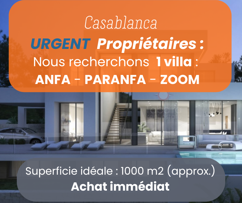 Villas à vendre à Casablanca Facebook ad: Villa vente privée