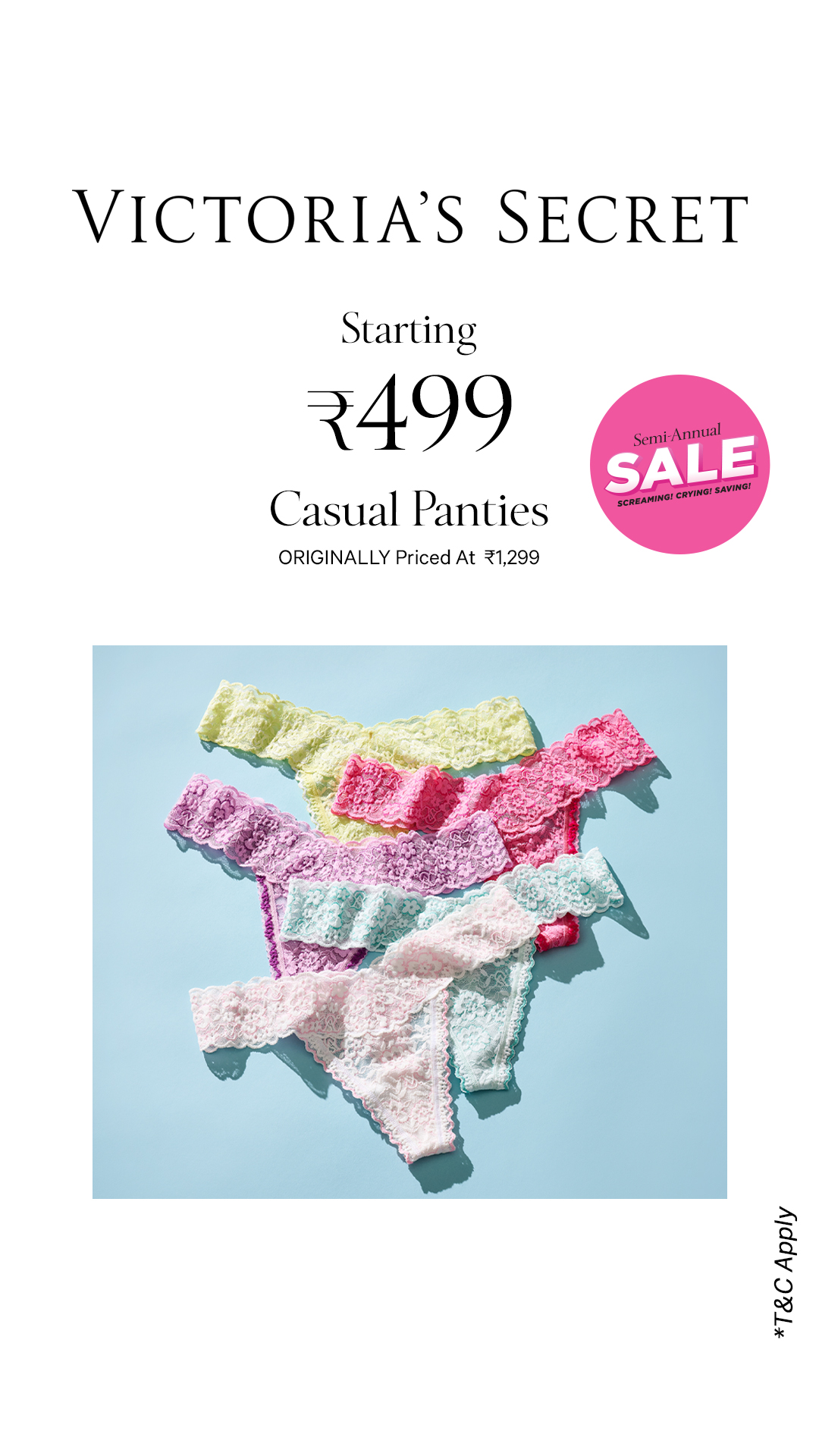 Victoria's Secret Facebook ad
