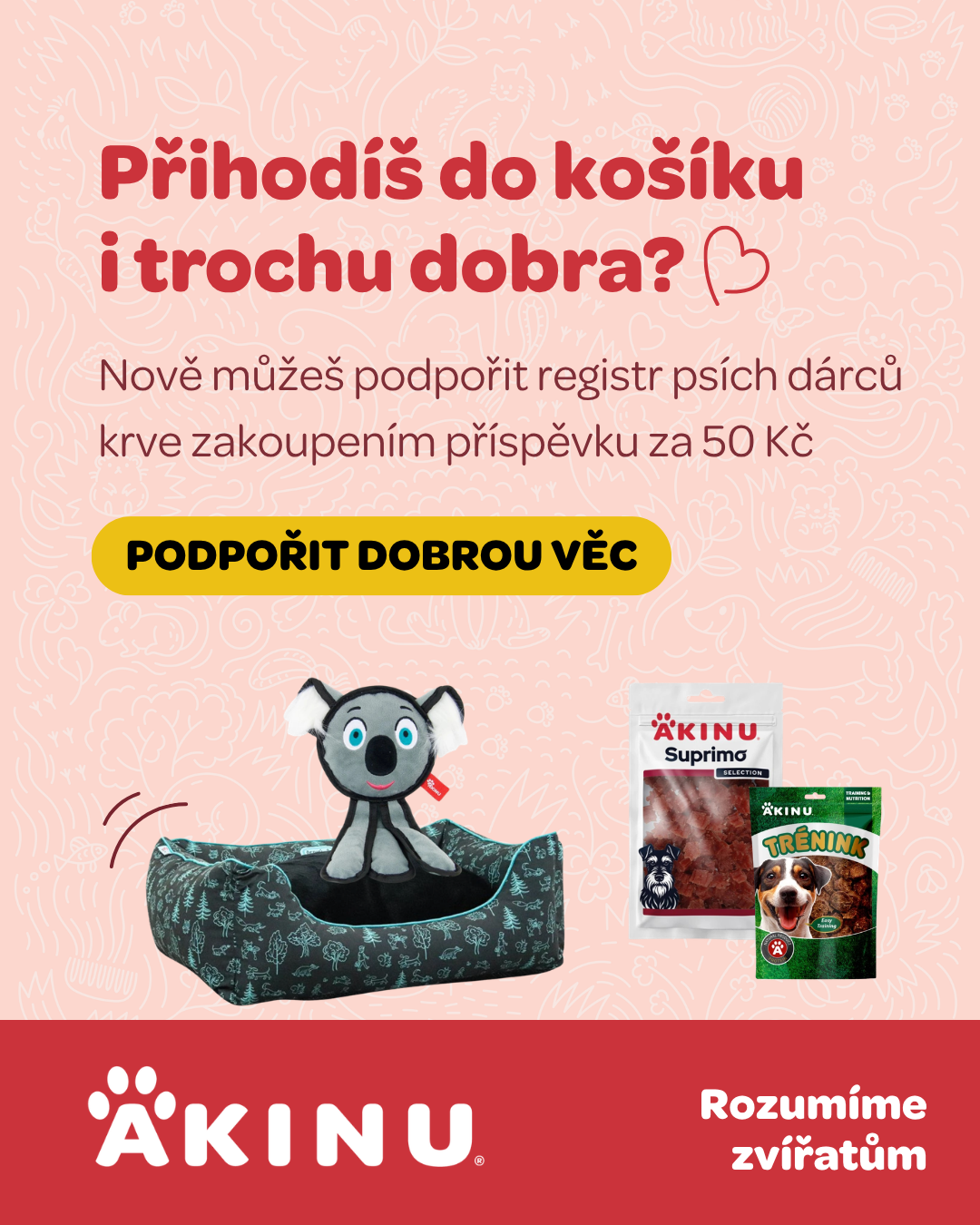 Akinu CZ Facebook ad