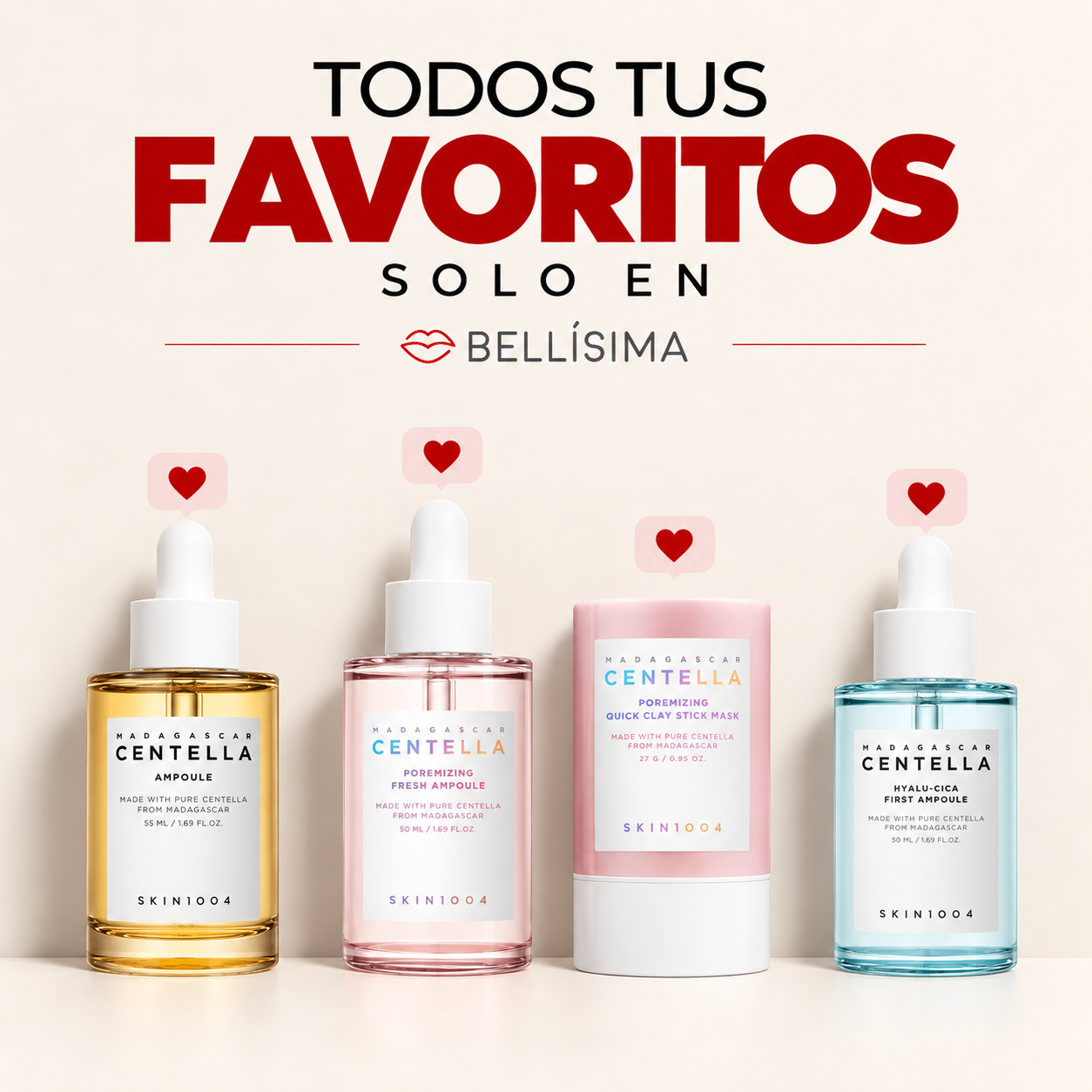 Bellisima Facebook ad: Tus likes te trajeron a Bellísima