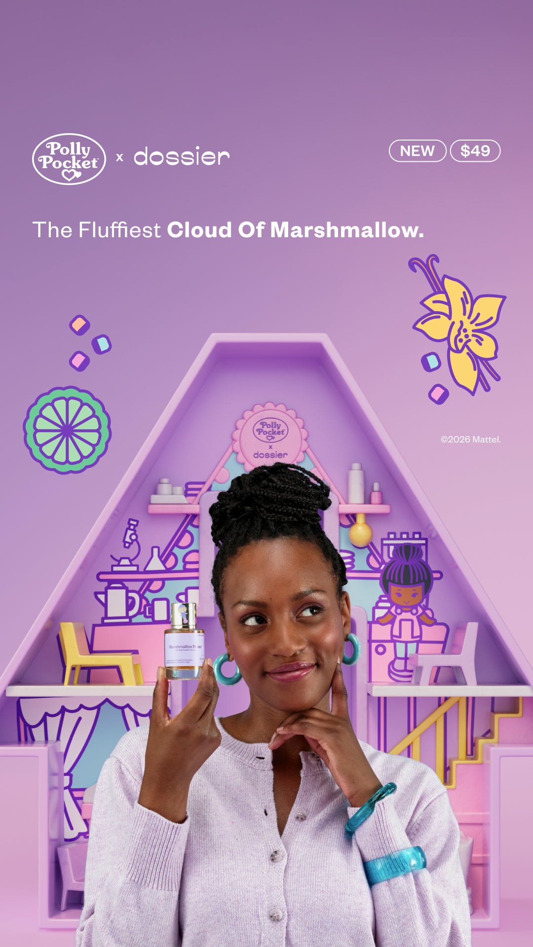 Dossier Facebook ad: Dossier x Polly Pocket Is Here