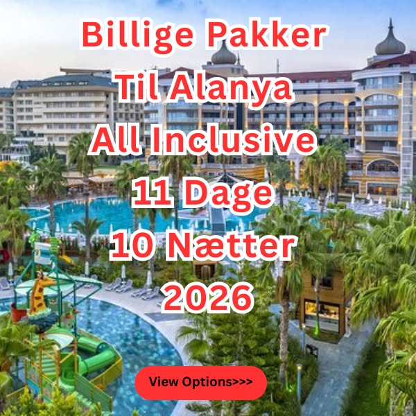 Online Deals Facebook ad: Billige Pakker Til Alanya All Inclusive 11 Dage 10 Nætter…