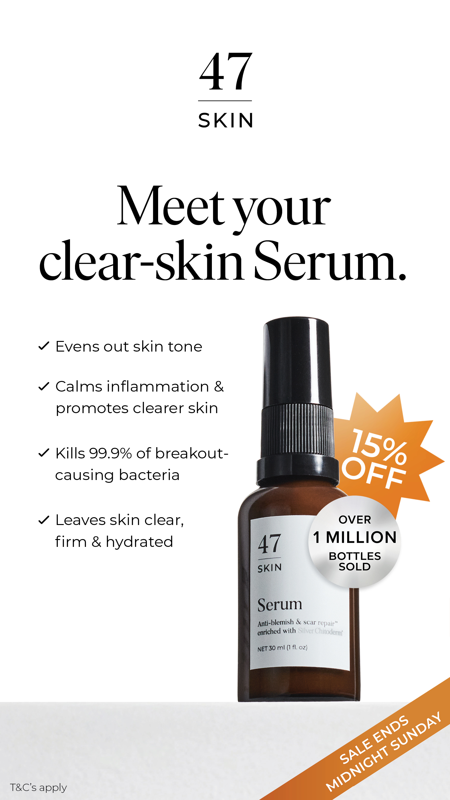 47Skin Facebook ad