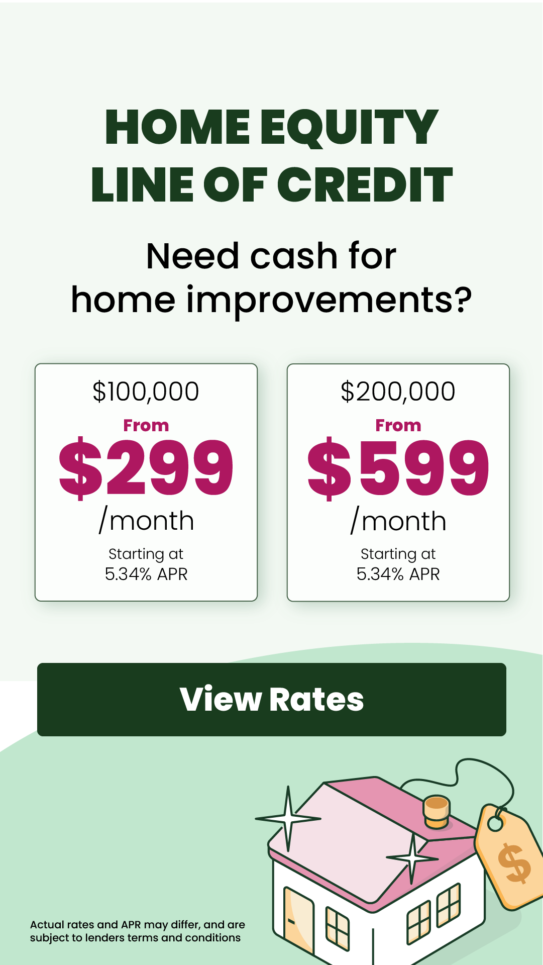 Lendstart - Financial decisions simplified Facebook ad