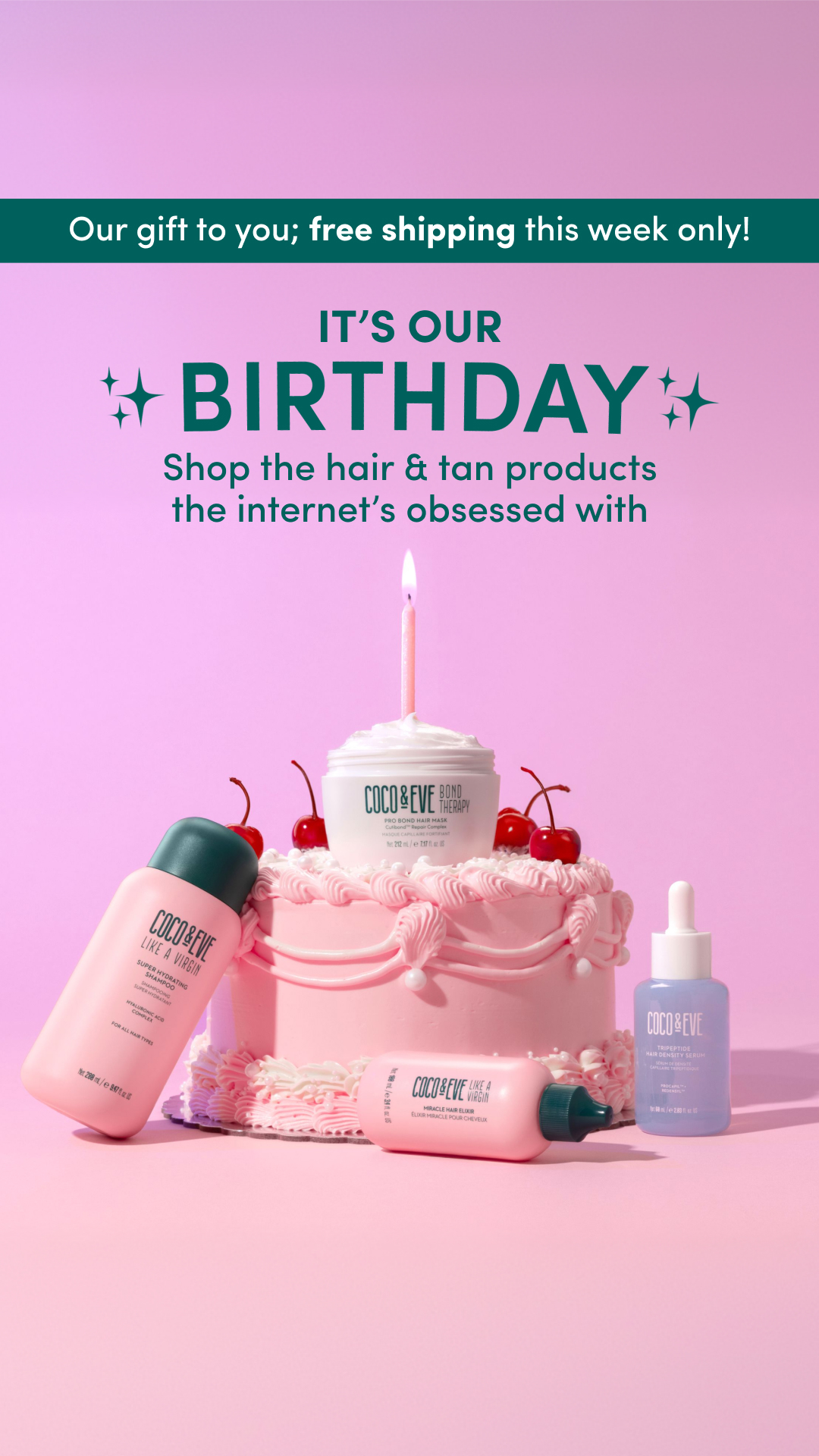 Coco & Eve Facebook ad