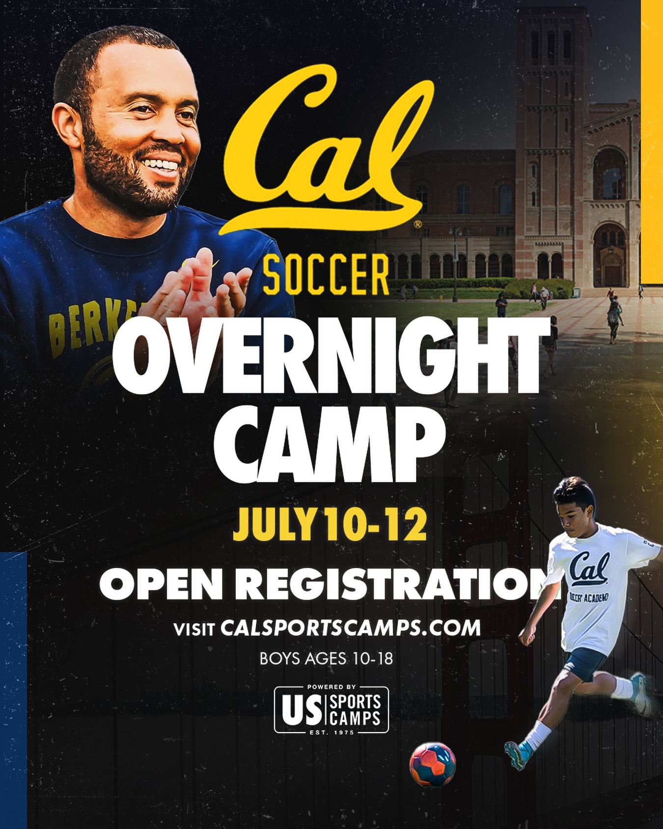 sanfranciscosoccercamp Facebook ad: The Overnight Collegiate Experience is your chance to…