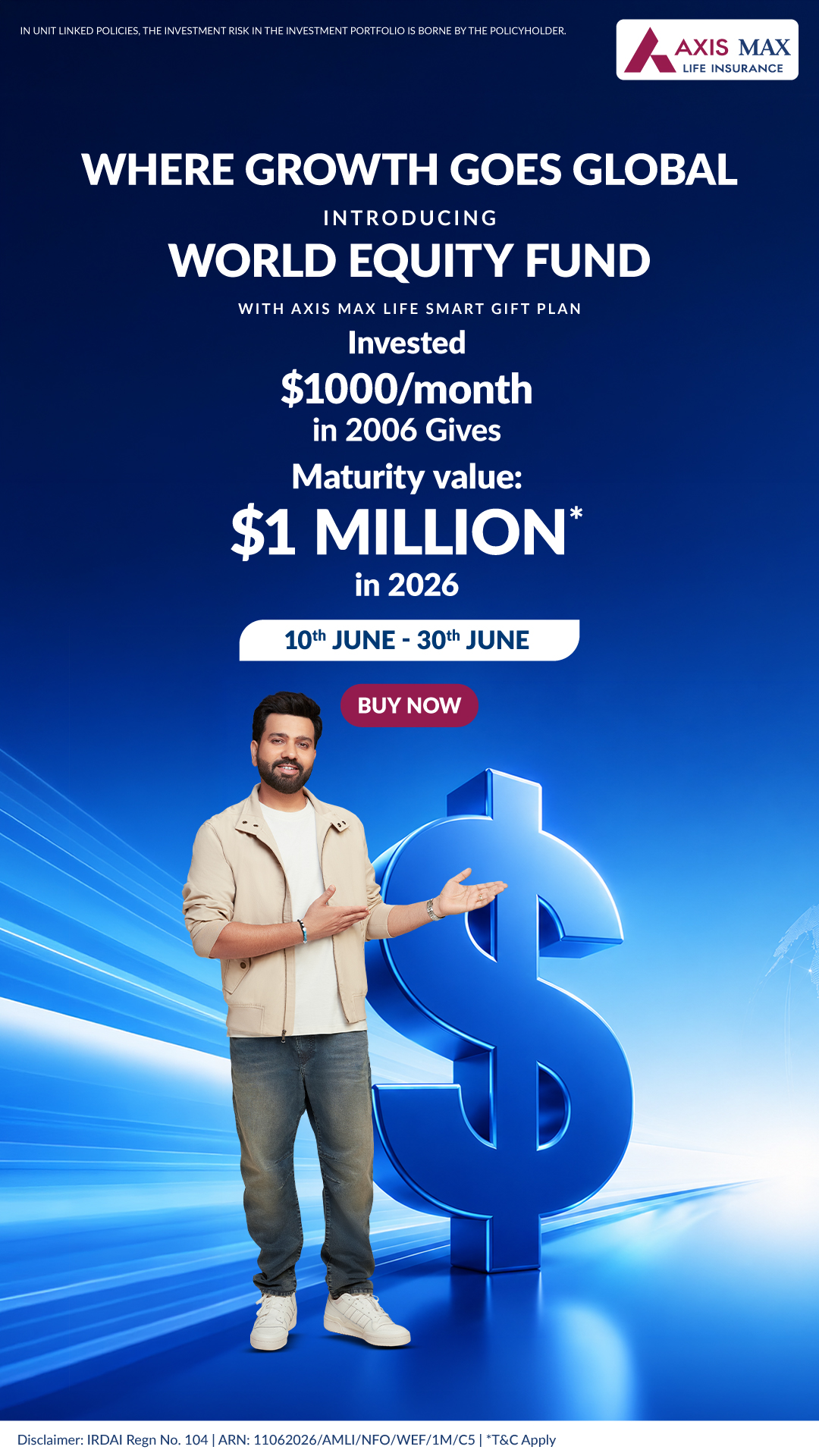 Axis Max Life Insurance Facebook ad