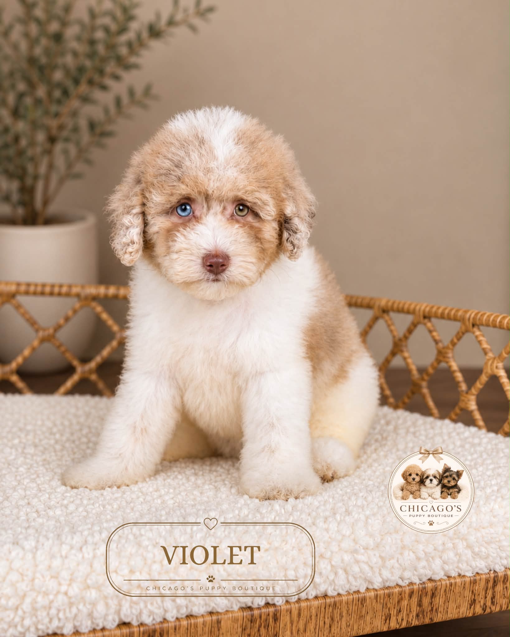 Chicago's Puppy Boutique Facebook ad: Meet the newest little stars at Chicago’s Puppy…