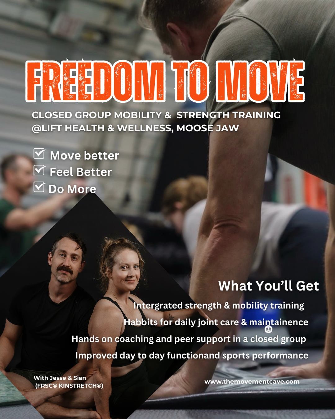 The Movement Cave Facebook ad from Mar 11, 2026