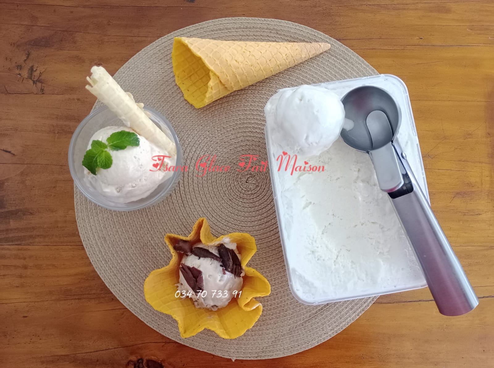 Tsara Glace Fait Maison Facebook ad: Toy ireo rehetra mametraka fitokisana aminay…
