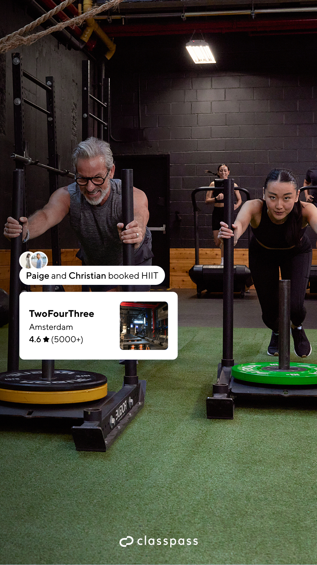 ClassPass Facebook ad