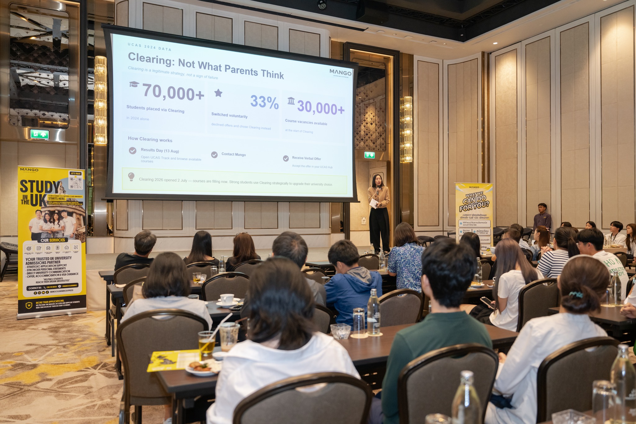 Mango Learning Express เรียนต่ออังกฤษ Facebook ad: เจาะอินไซต์การเข้าเรียนมหาลัยยอดนิยมที่ UK และเตรียมตัว…