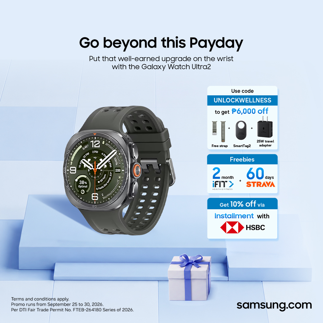 Samsung Facebook ad: More power on your wrist upgrade