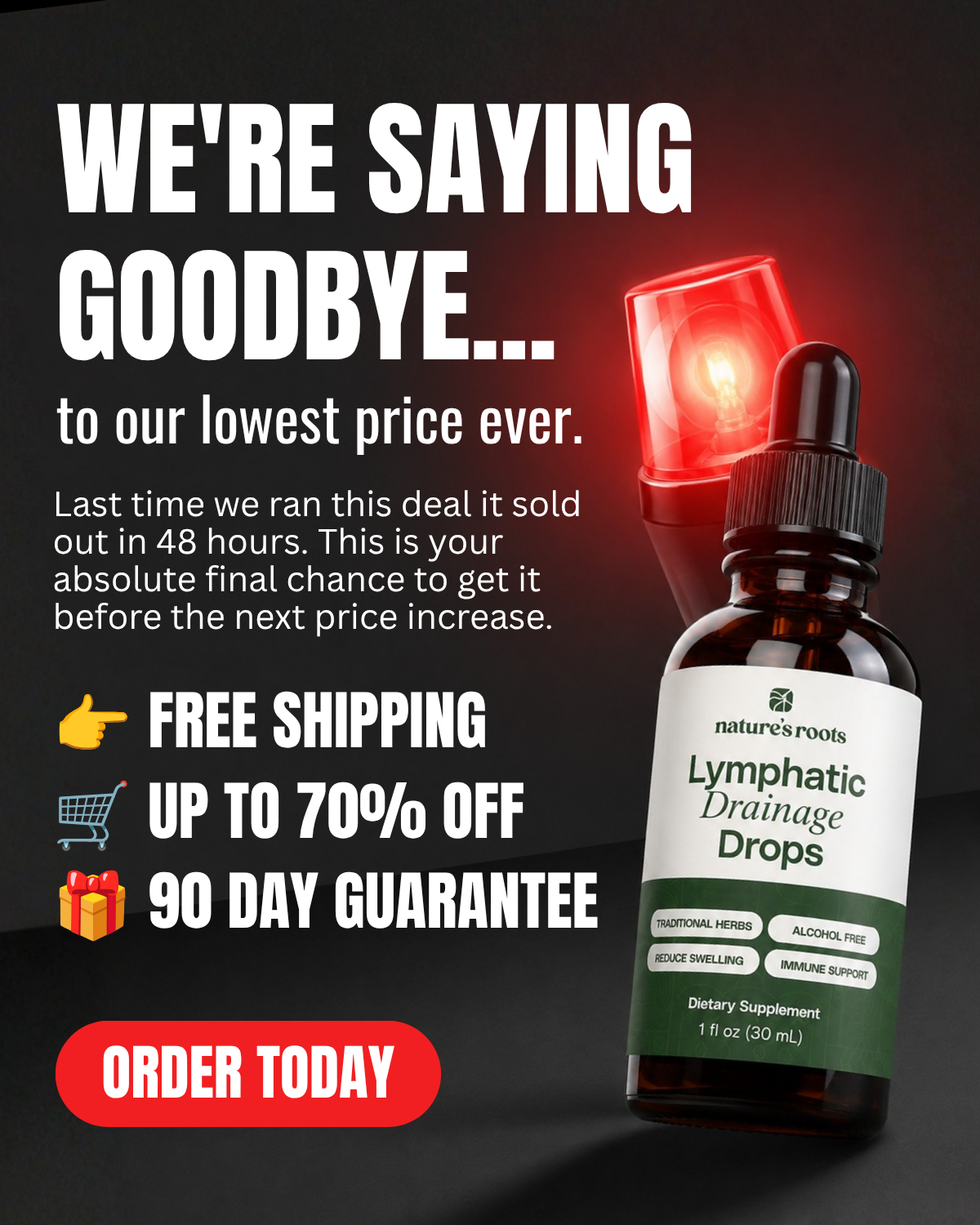 Try Natures Roots Facebook ad: Our 38% Off Sale Ends Soon