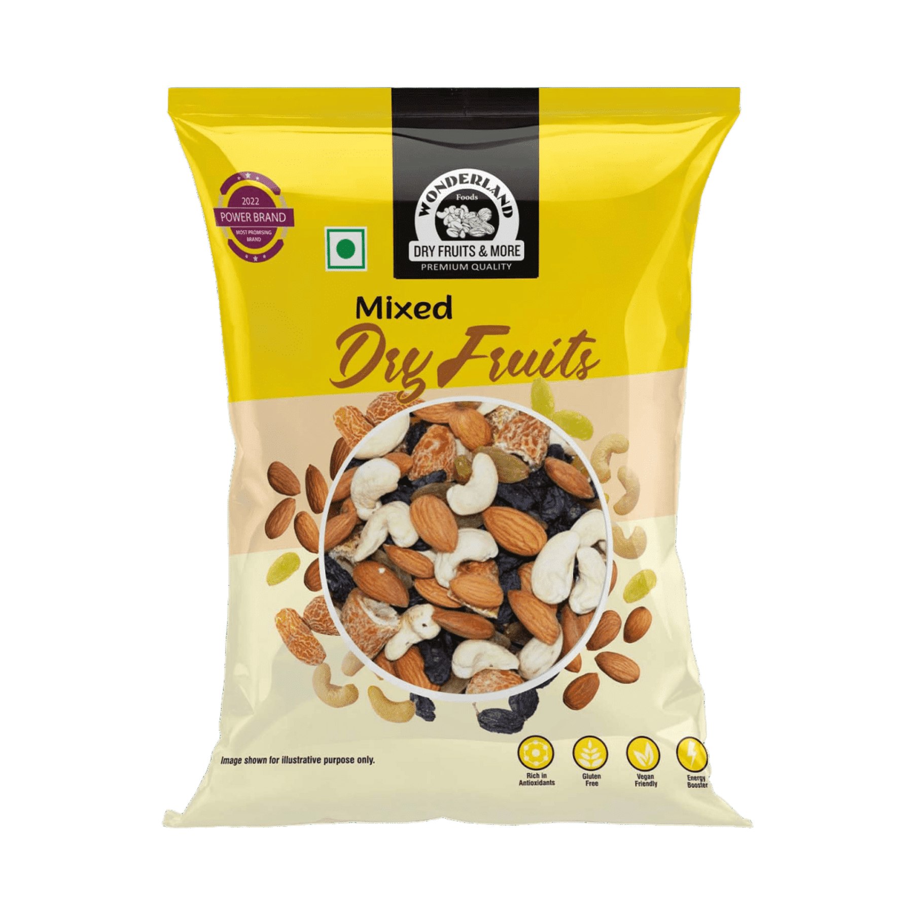 Wonderland Foods Facebook ad: Energy that tastes this good?