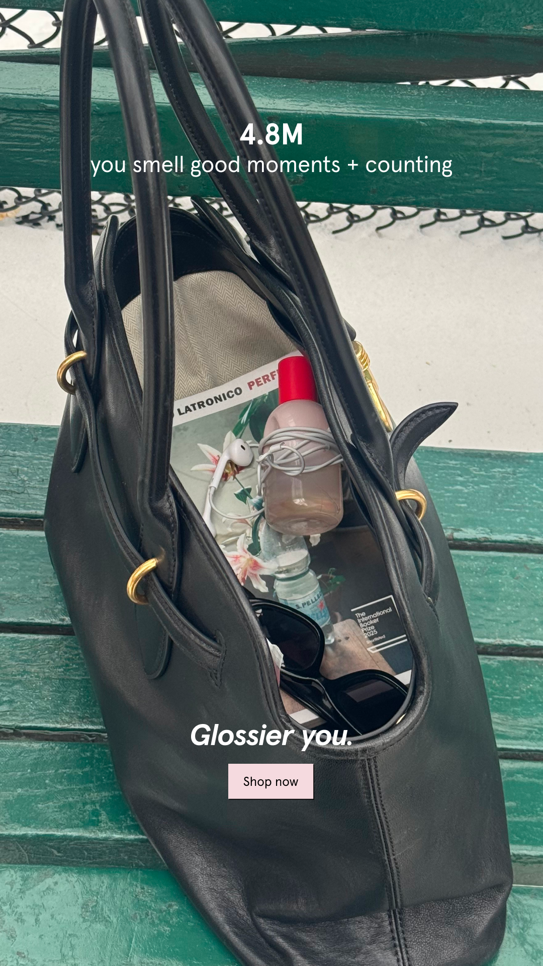 Glossier Facebook ad