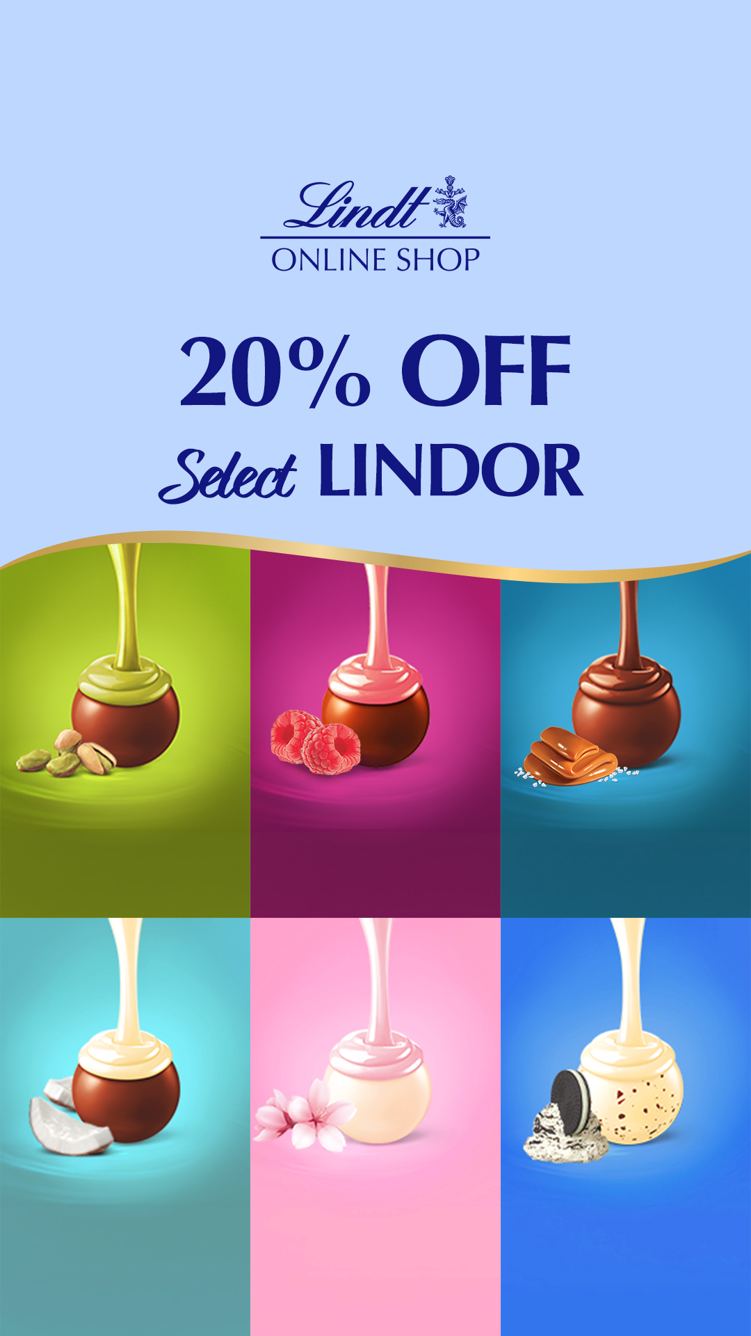 Lindt Facebook ad