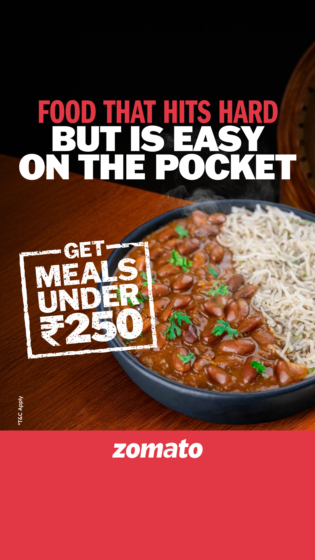 Zomato Facebook ad