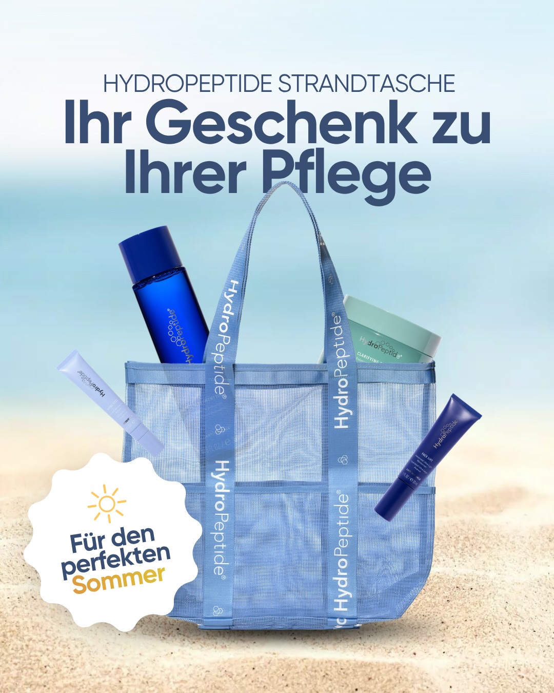 HydroPeptide Deutschland Facebook ad