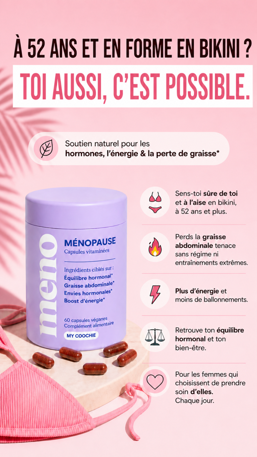 Menopause Weightloss Secrets Facebook ad