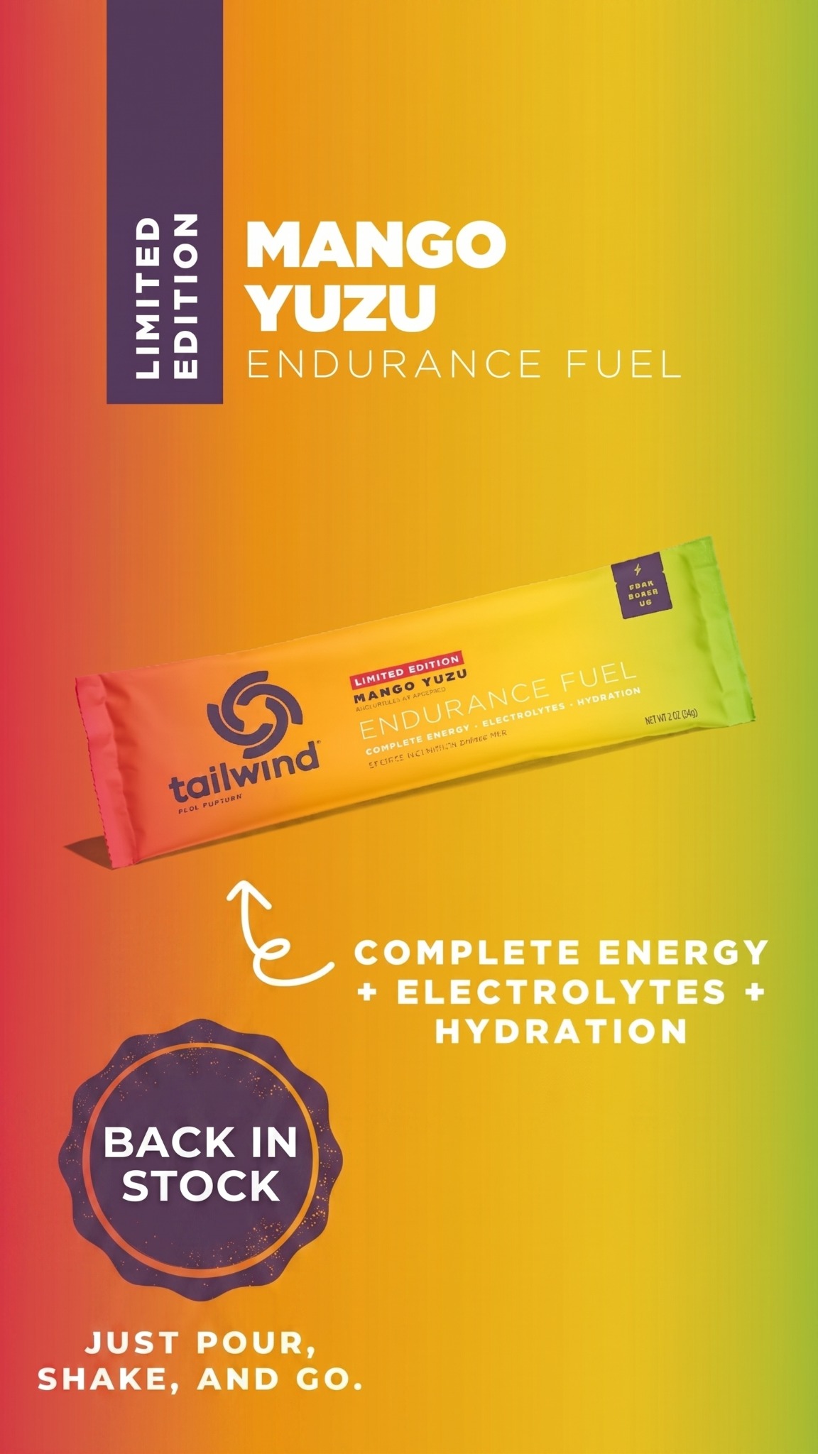 Tailwind Nutrition Facebook ad