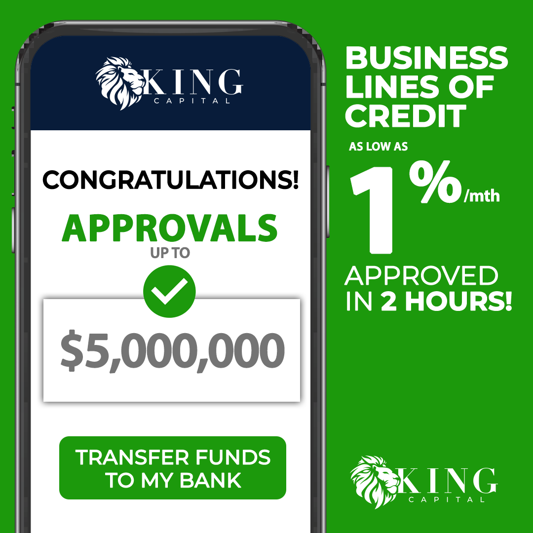 King Capital NYC Facebook ad