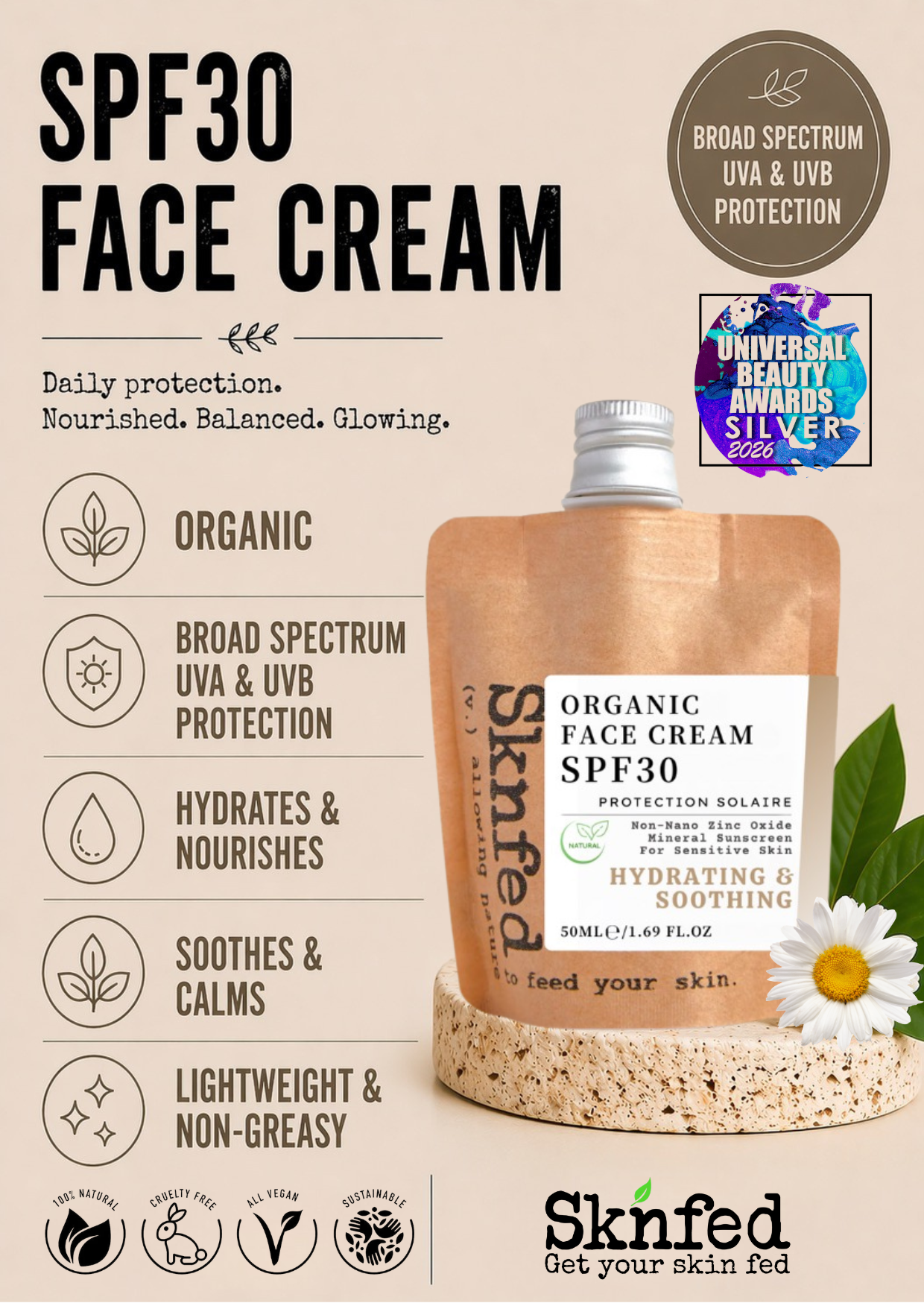 Sknfed Facebook ad