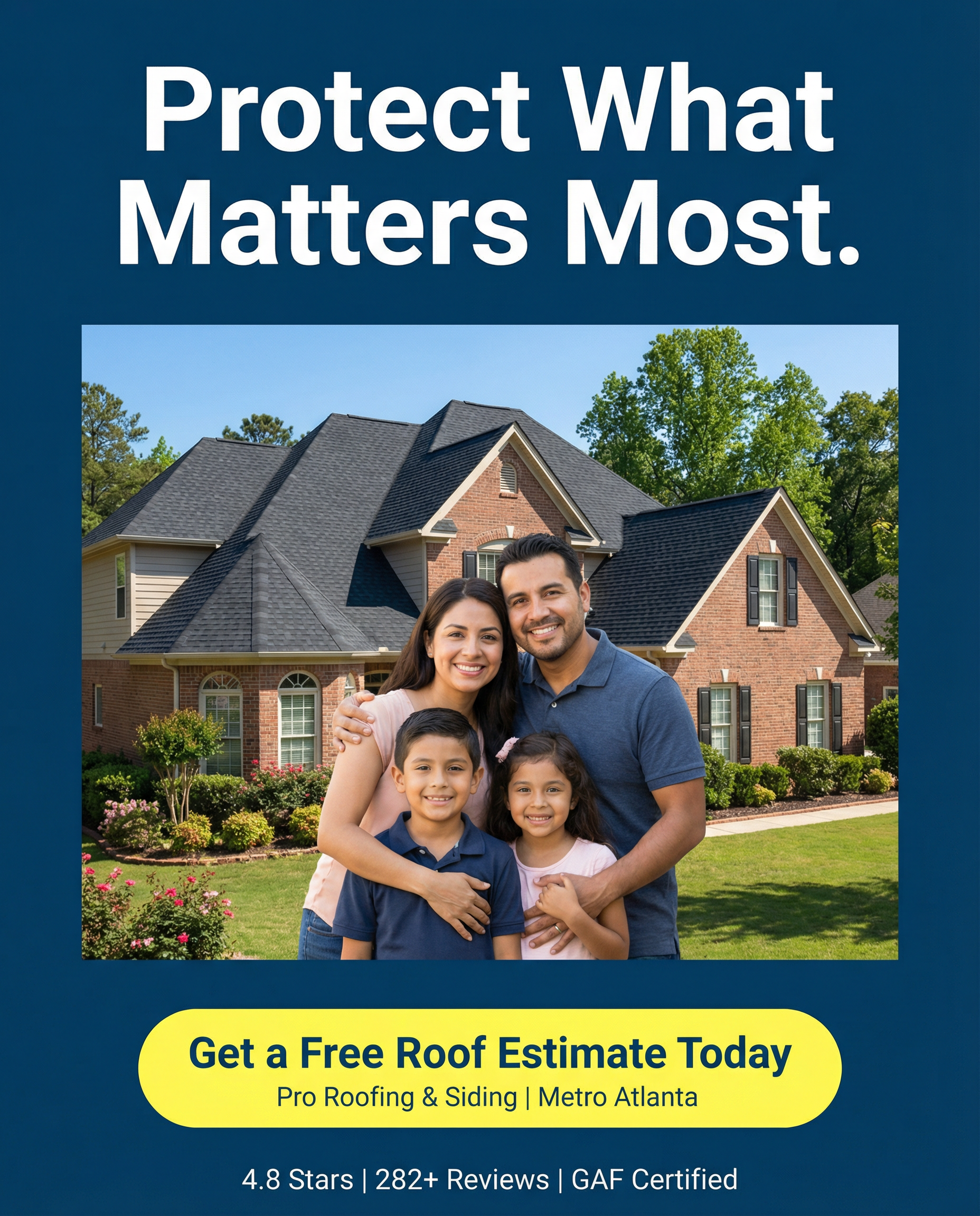 Pro Roofing & Siding Facebook ad