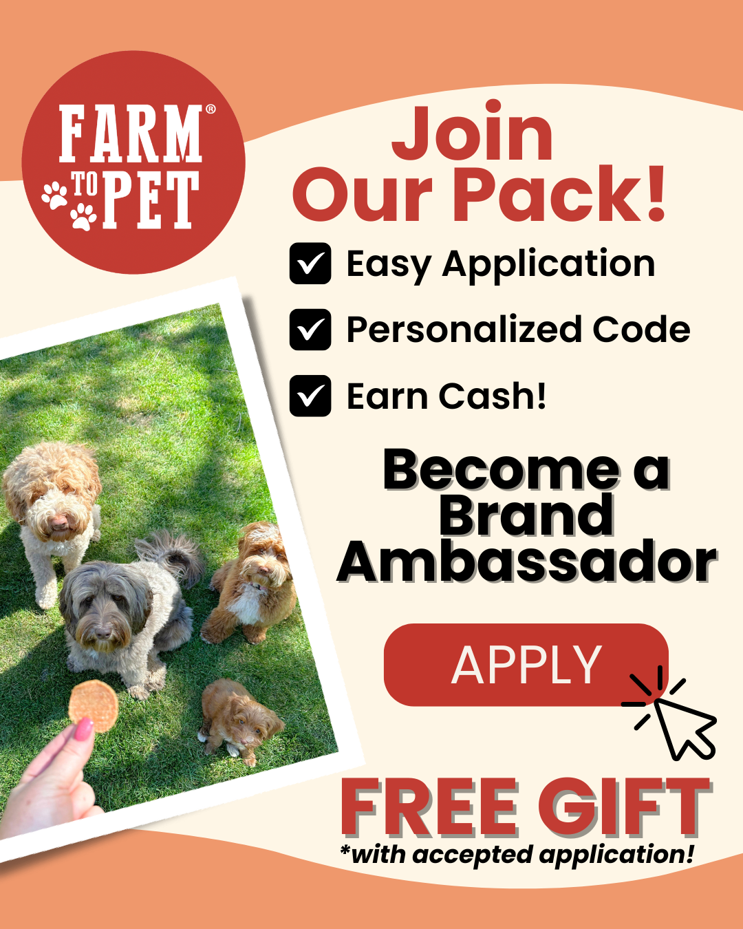 Farm To Pet Facebook ad