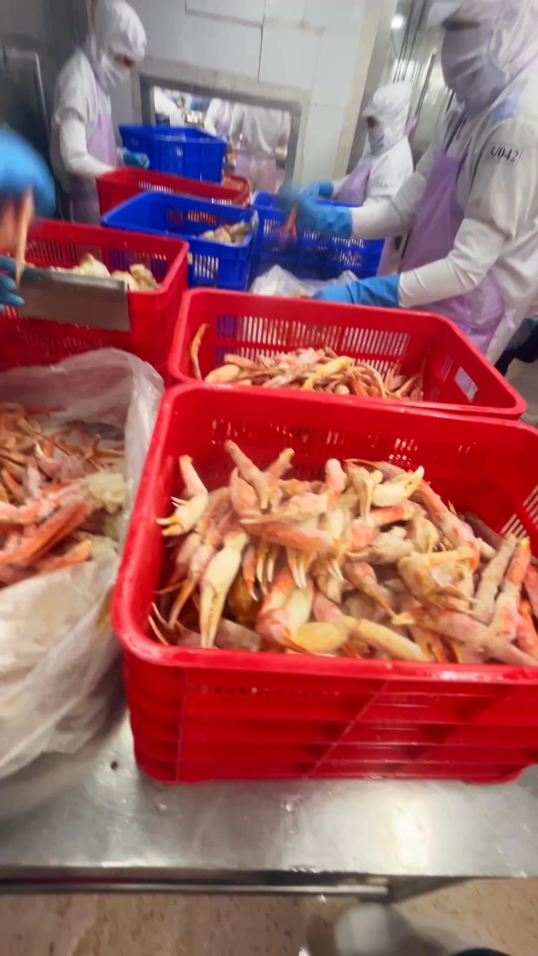 PrimeFish Seafood Co. Facebook ad: REAL CRAB. REAL WORK.