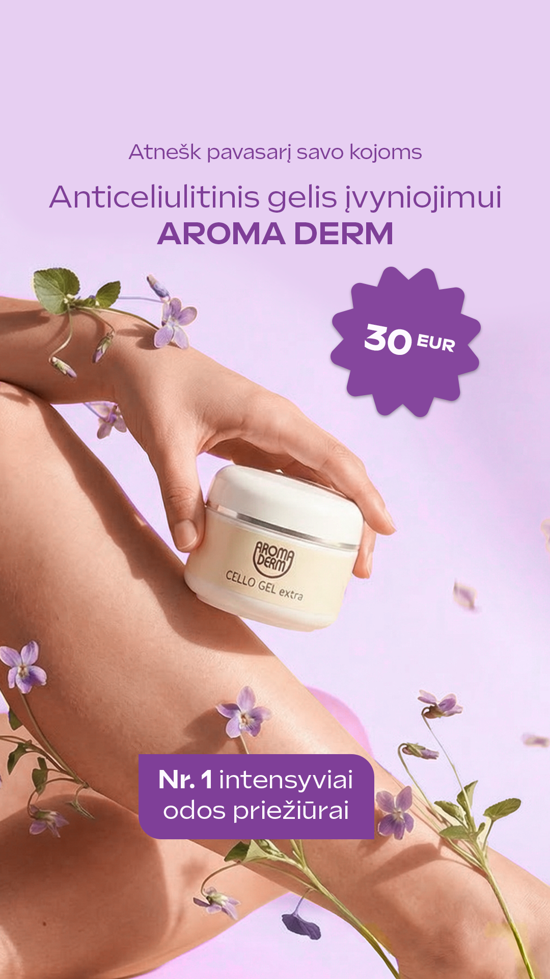 Beautyfor LT Facebook ad