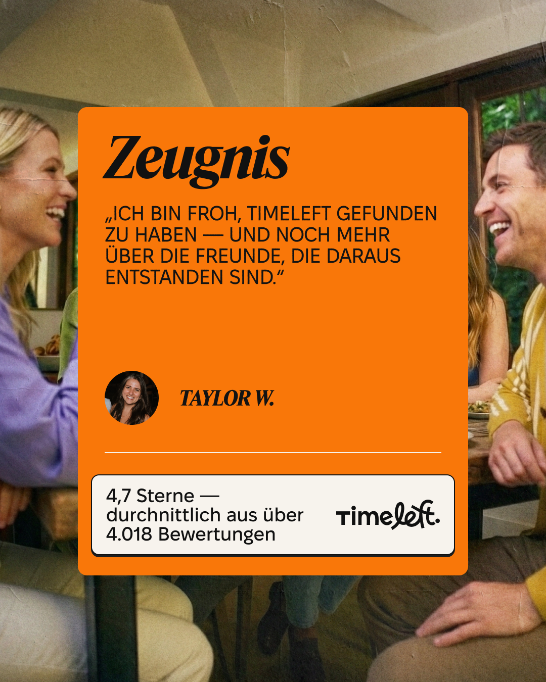 Timeleft Facebook ad