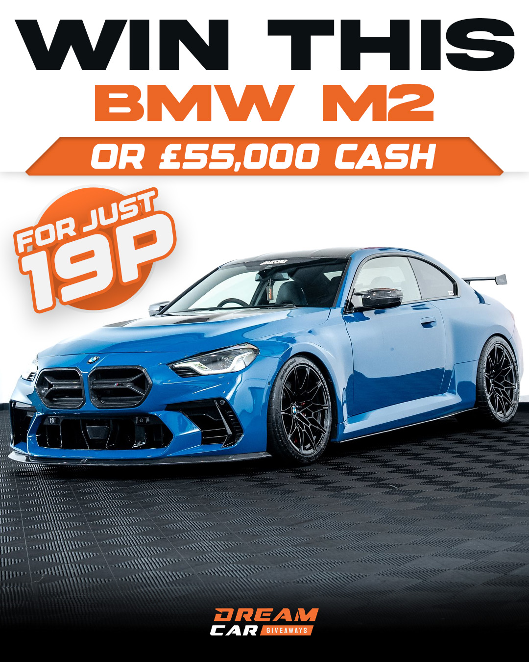 Dream Car Giveaways Facebook ad