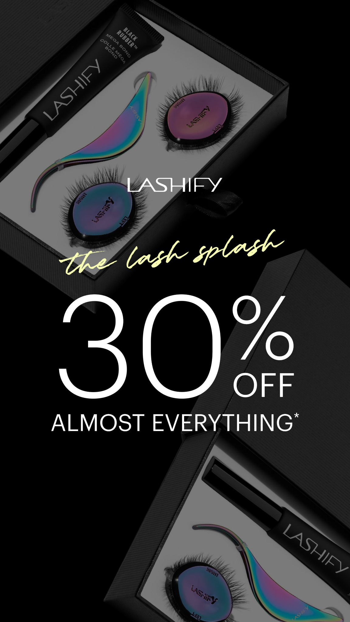 Lashify Facebook ad