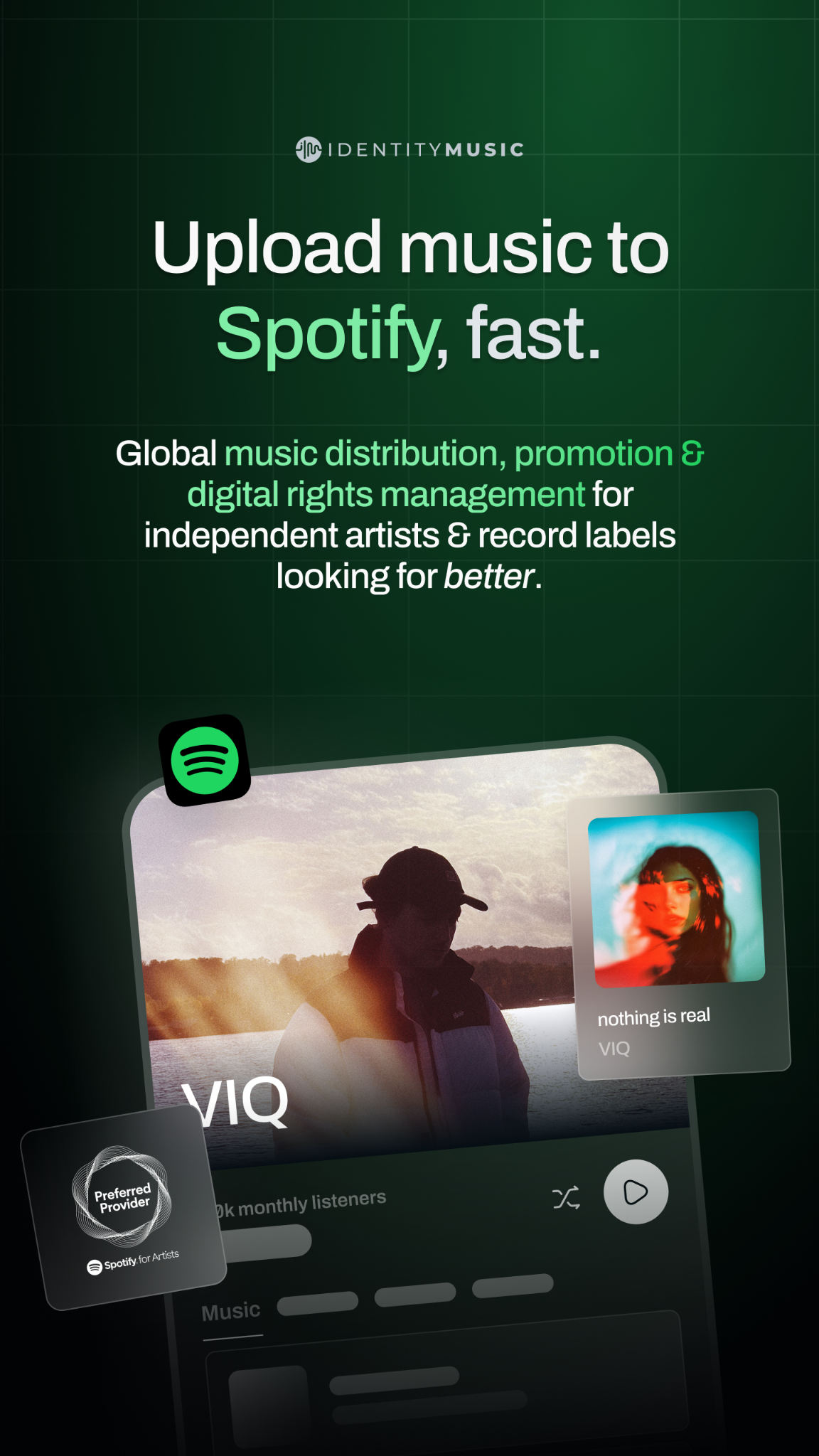 Identity Music Facebook ad