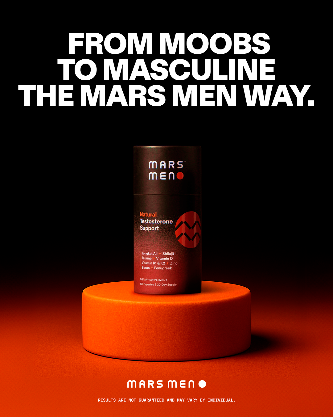 Mars Men Facebook ad