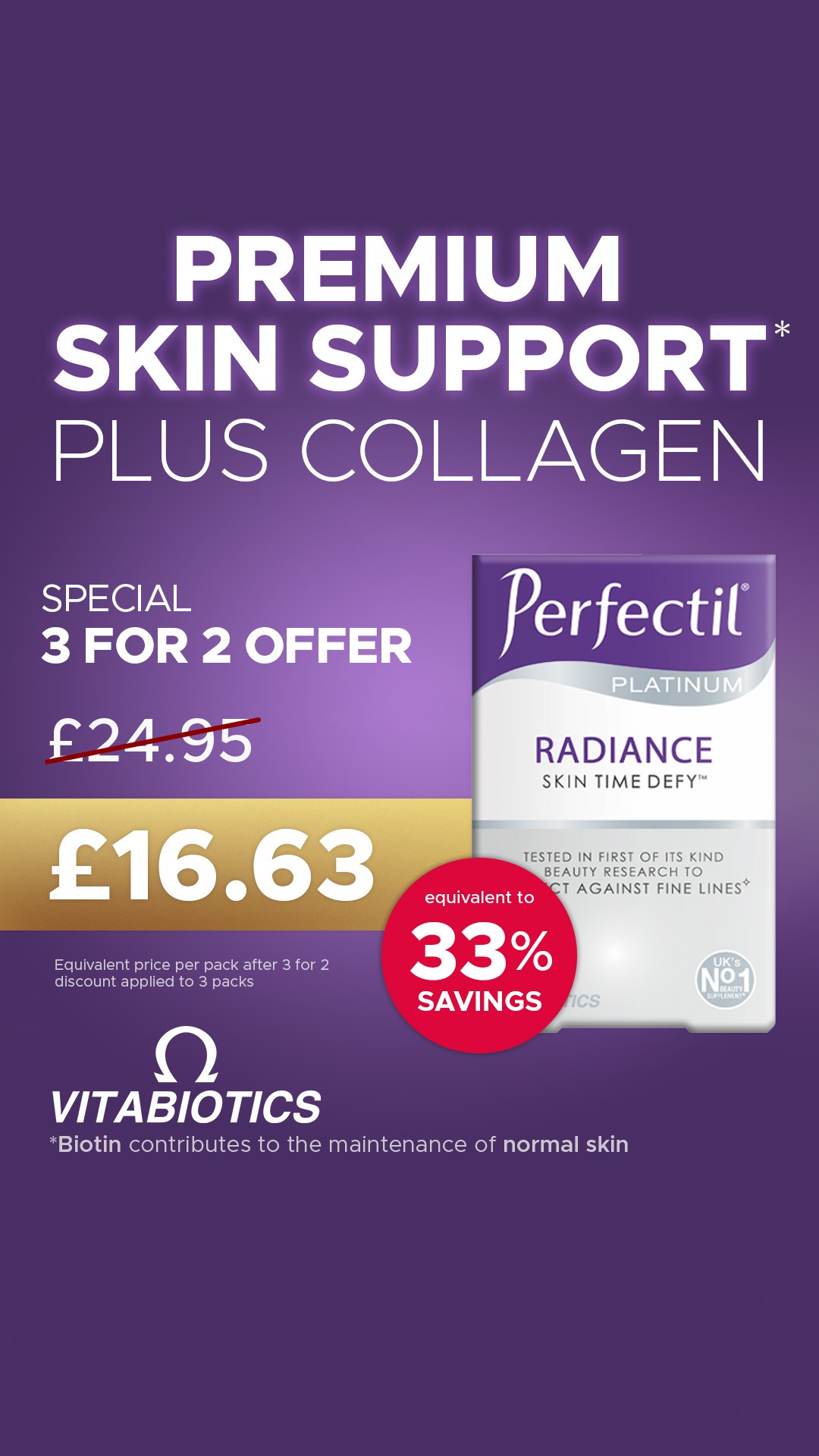 Vitabiotics Facebook ad