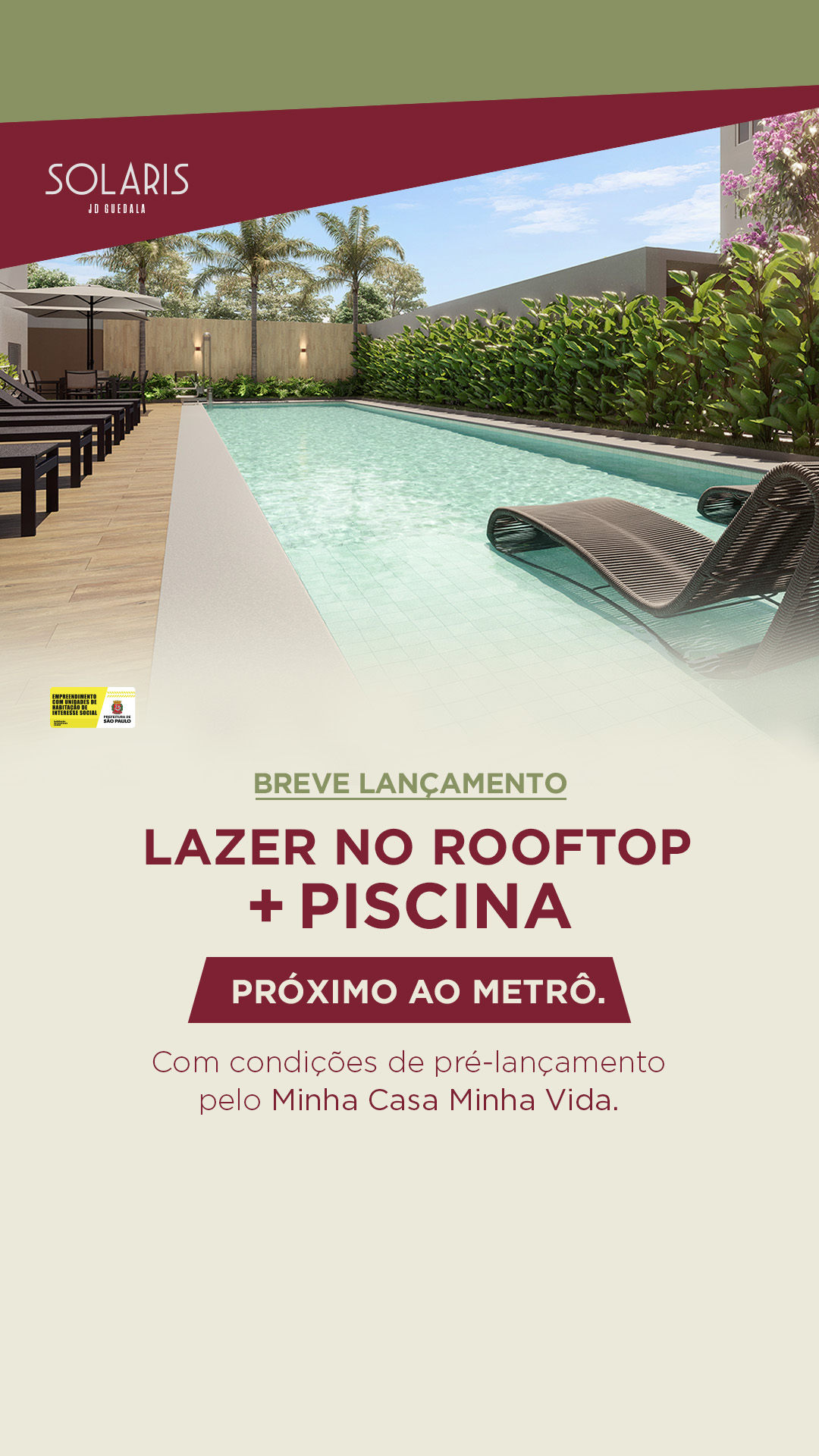 Engelux Construtora e Incorporadora Facebook ad: Apartamentos com Lazer Exclusivo no Rooftop!