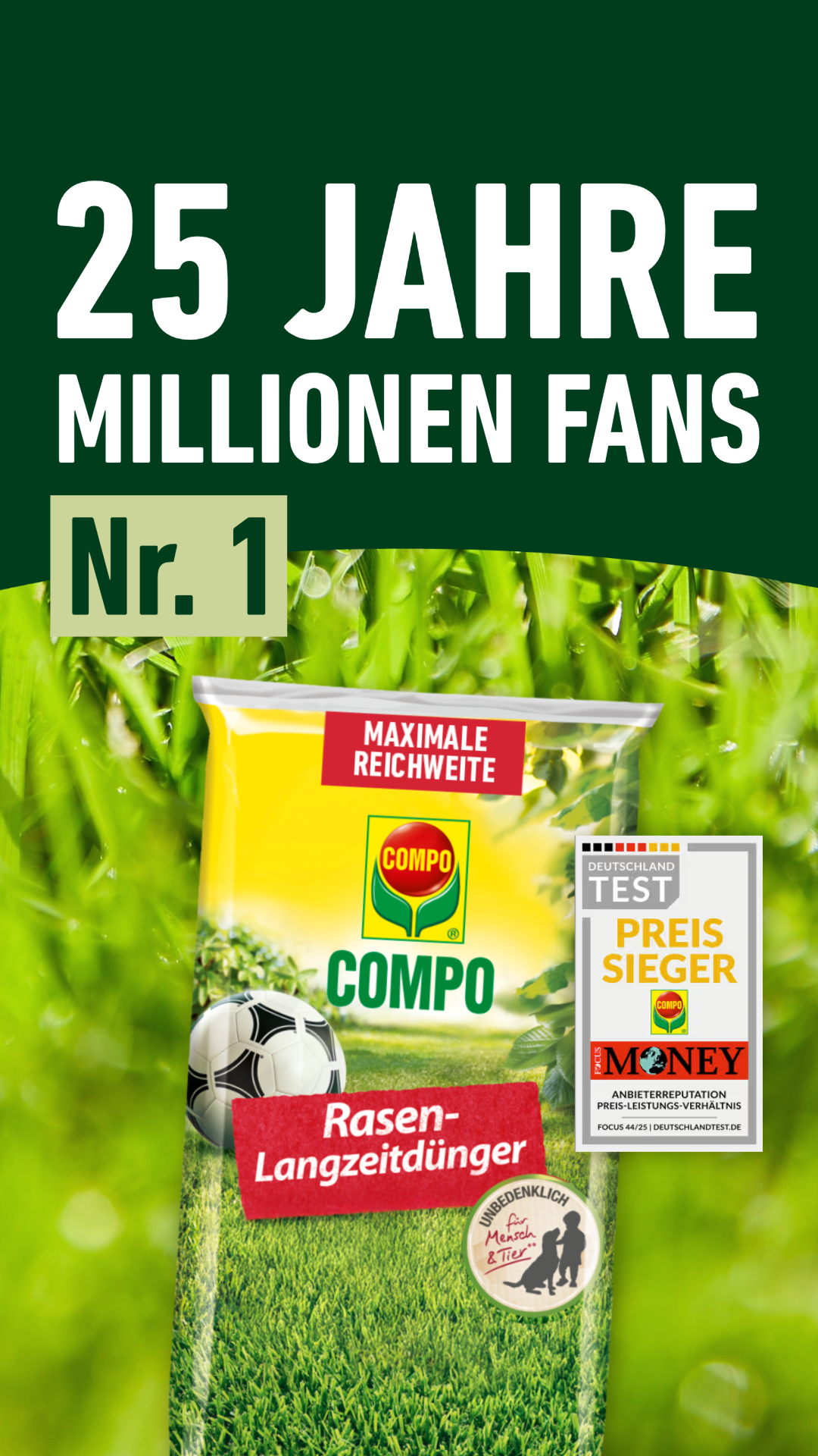 Mein COMPO Garten Facebook ad